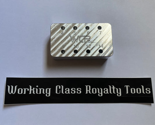 TIG Welding Tungsten Stick out Gauge Block