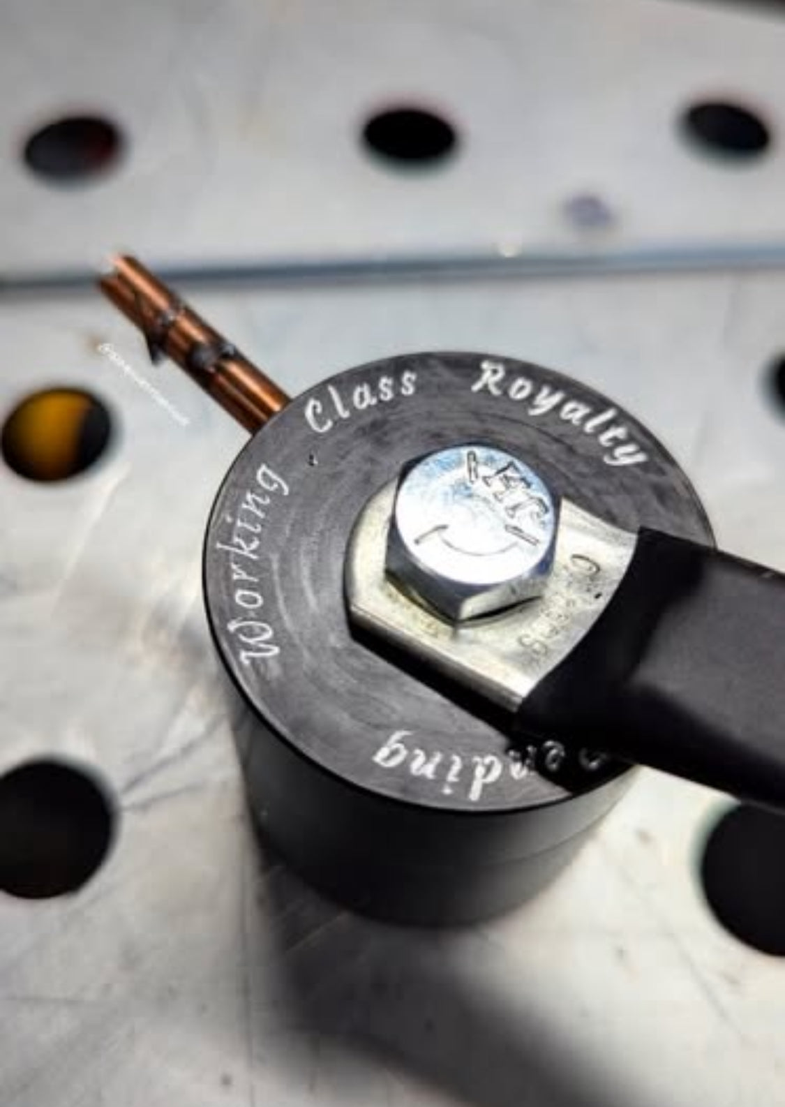 Magnetic Weld Ground w/ Burn Bar